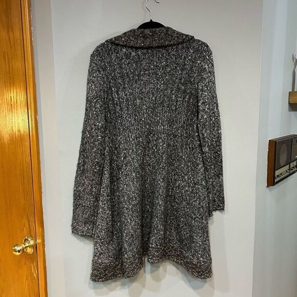 PrAna Angelica Duster button sweater gray‎ women’s size S - Picture 5 of 9